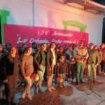 Los vecinos de La Cañada recibieron el 132° aniversario con una emotiva vigilia