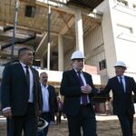 El gobernador Zamora recorrió la obra del hospital Universitario de Clínicas
