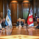 Zamora recibió en Casa de Gobierno a Chris Meniw