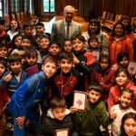 Alumnos de Taco Pujio visitaron Casa de Gobierno y fueron recibidos por el ministro Marcelo Barbur