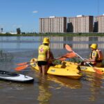 Intensa búsqueda de una persona que cayó desde el puente de la autopista al Río Dulce