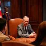 El gobernador Elías Suárez se reunió con la Cámara de Comercio e Industria para fortalecer el sector