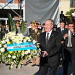 El gobernador Elías Suárez encabezó el acto central por el Día del Veterano de Guerra y los Caídos en Malvinas