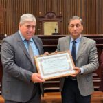 Silva Neder entregó un reconocimiento a pilotos de la Dirección de Aviación Civil de la Provincia