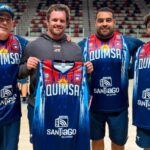Los Pumas visitaron Quimsa antes del duelo ante Inglaterra en Santiago