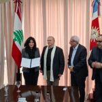 La embajadora del Líbano en Argentina Sonia Abou-Azar visitó la Legislatura provincial