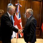 Elías Suárez recibió en Casa de Gobierno al embajador del Reino Unido de Gran Bretaña e Irlanda del Norte