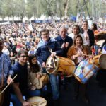 Miles de santiagueños y turistas vibraron en la XXIV marcha de los bombos y la XII marcha de cuerdas y fuelles