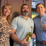 Gerardo Zamora cumplió con la tradición de la caña con ruda
