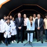 EL GOBERNADOR ELÍAS SUÁREZ PARTICIPÓ DE LA INAUGURACIÓN DE LA PLAZA DE LAS CIENCIAS EN LA CIUDAD CAPITAL